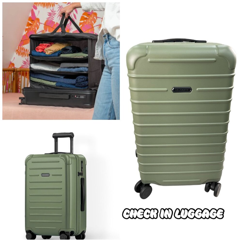 (SW-66) Solgaard Check In Luggage In Granada Green